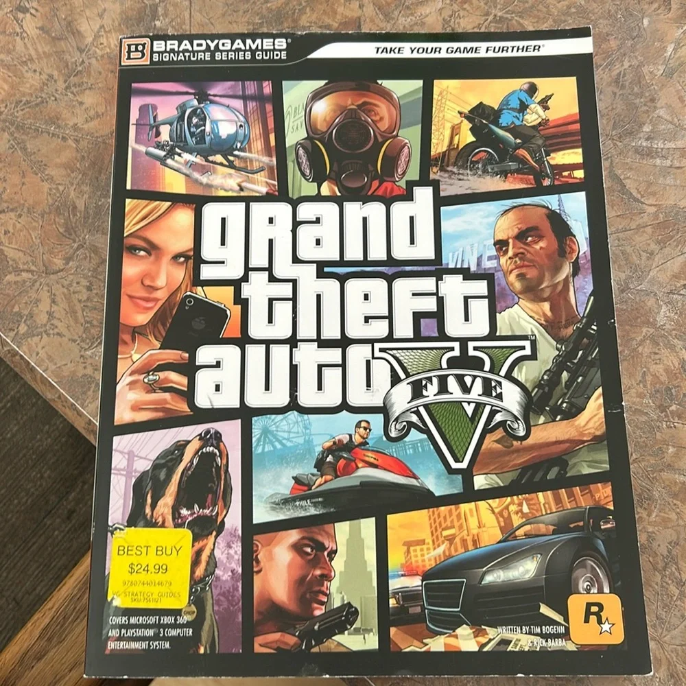 Grand Theft Auto V Bradygames Signature Series Guide
